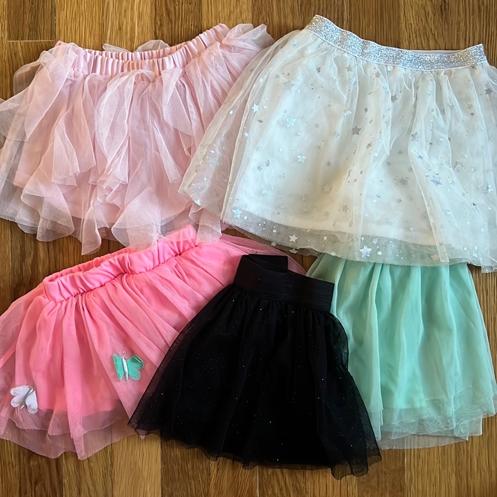 Various small sized tutus. Perfect condition.
